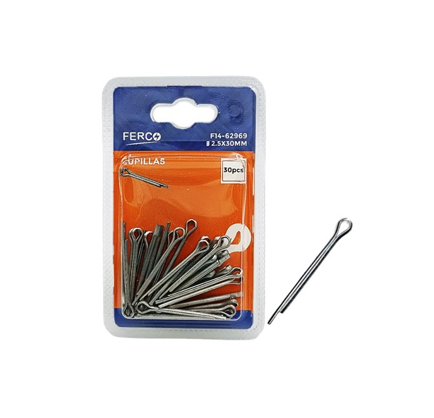 FERCO CUPILLA 2.5 X 30mm (1-1/4")