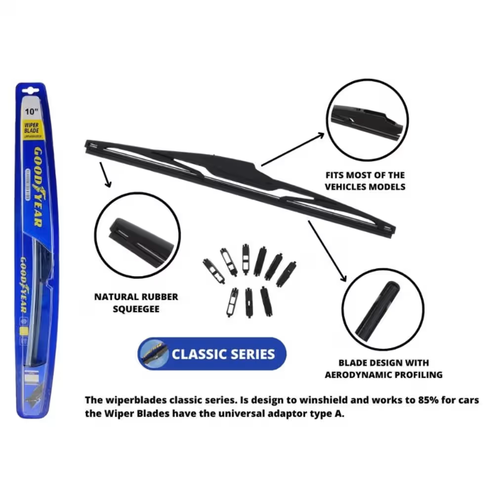 GOODYEAR LIMPIA PARABRISAS TRASERO 10"