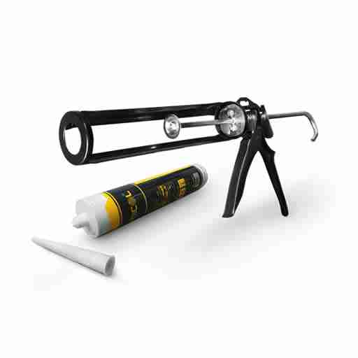 PISTOLA PARA CARTUCHO DE SILICON NEGRA