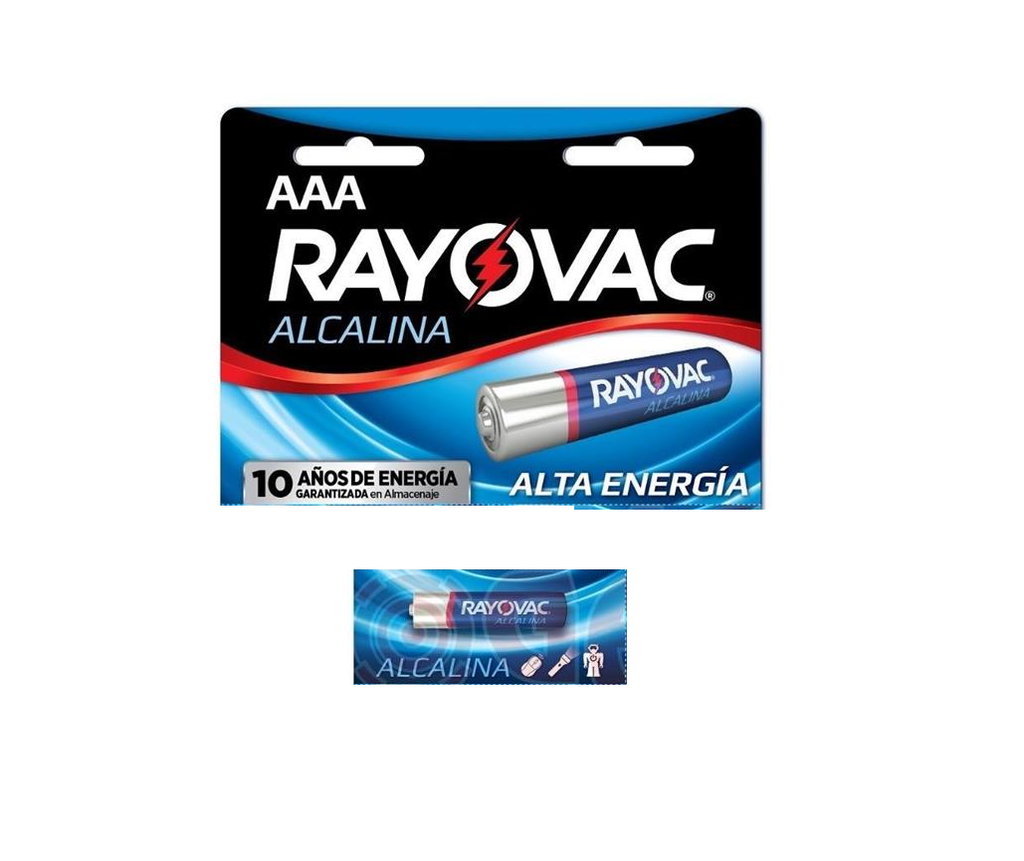 PILA ALCALINA RAYOVAC AA