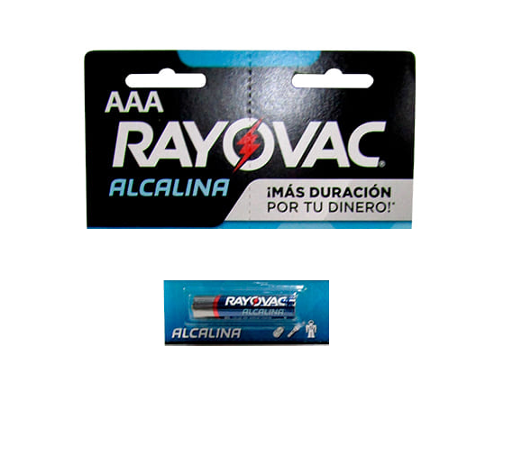 PILA ALCALINA RAYOVAC AAA