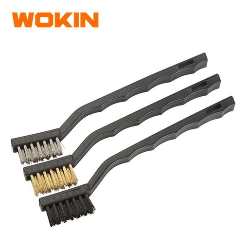 [323603] WOKIN SET 3 CEPILLOS DE ALAMBRE
