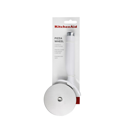 [66413] KITCHENAID CORTADOR DE PIZZA ACERO INOX BLANCO