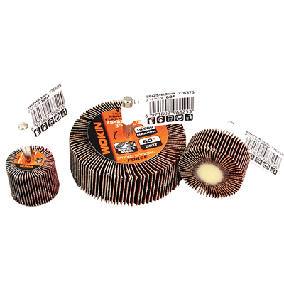 [776425] WOKIN DISCO DE LAMINAS ABRASIVAS P/TALADRO 25X25MMX6 35MM 1"X1"X1/4" GRANO 80