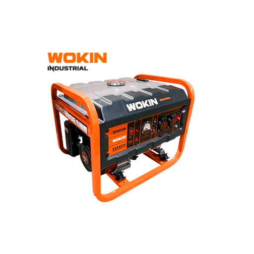 [858130] WOKIN GENERADOR A GASOLINA 3000W 110-120V / 220-240V 60 HZ ARRANQUE MANUAL