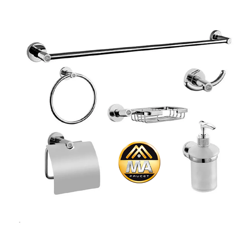 [DAM-1206] MA FAUCET SET DE ACCESORIO PARA BAÑO 6 PZA