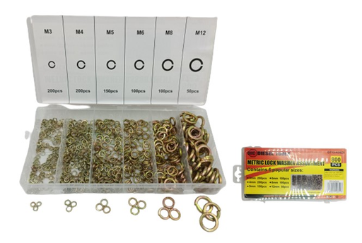 [DT15-KD800] DIESEL TOOLS SET DE ARANDELA DE PRESION 800 PZS