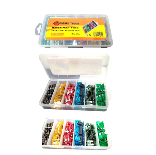 [DT15-YY181] DIESEL TOOLS SET DE FUSIBLES TIPO MUELA 19X19MM (181PCS)