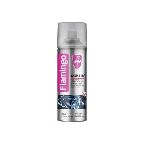 [F108] FLAMINGO LUBRICANTE SPARY PARA CADENAS DE MOTO 220ML