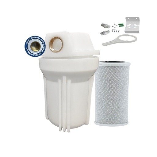[GB-07-B] FILTRO 5" BLANCO SENCILLO