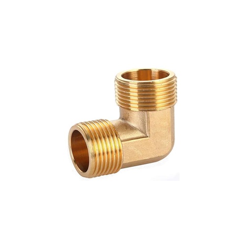 [GB-188] CODO 90° BRONCE M/M 1/2"-1/2"