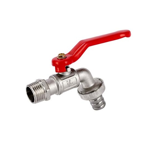 [GB-420] LLAVE MANGUERA BOLA/BRONCE 1/2