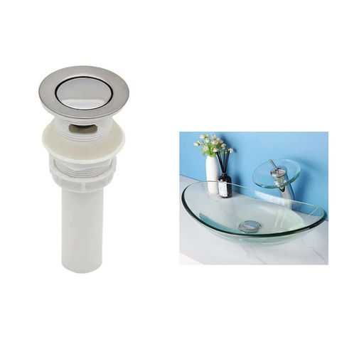 [GB-436] DESAGUE PLASTICO PARA LAVAMANOS