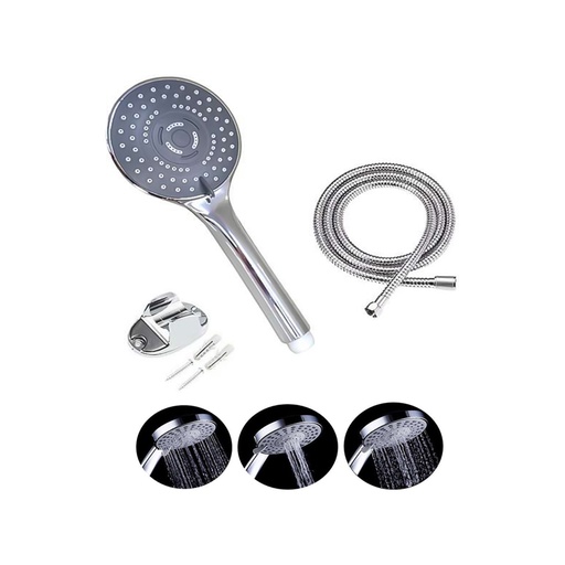 [GB-461] DUCHA DE MANO PLAS/CROMA