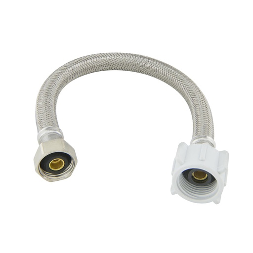 [GB-47] MANGUERA FLEXIBLE 1/2 - 3/4 40 CMTS BRONCE Y ACERO