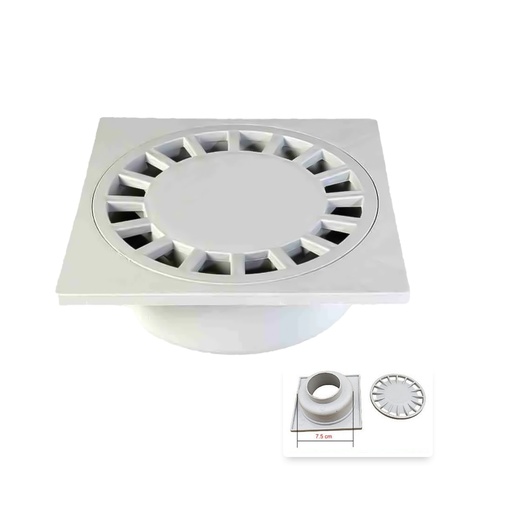 [GB-571] DRENAJE PLASTICO 9.4 X 9.4 CM