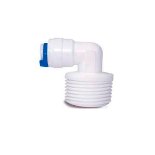 [GB-72] CODO 90° PLASTICO REDUCTOR 1/2 M - 1/4 M