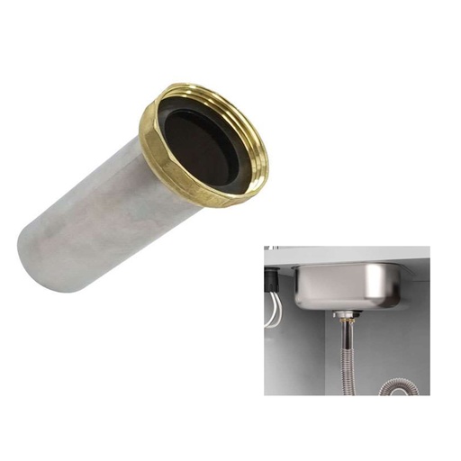 [GB-767] TUBO PROLONGADO P/SIFON LAVAPLATOS 1 1/2"