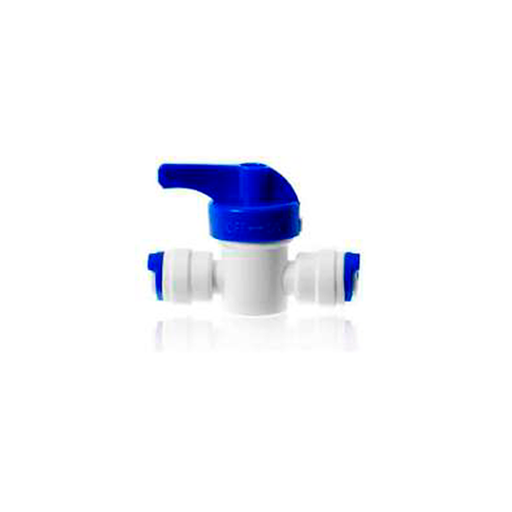 [GB-77] LLAVE DE PASO PLAST MANGUERA H/H 1/4