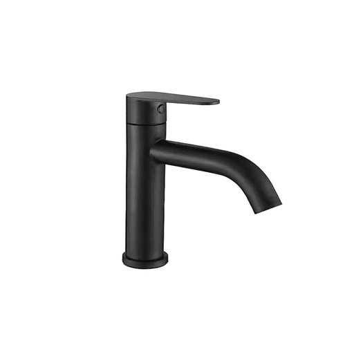 [GB-970] GRIFERIA DE LUJO PARA LAVAMANOS AGUA FRIA NEGRA