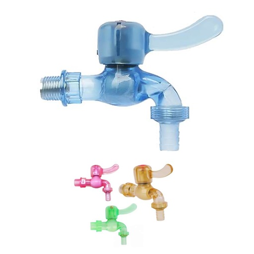 [GB-999] LLAVE DE PASO PLASTICA VARIOS COLORES