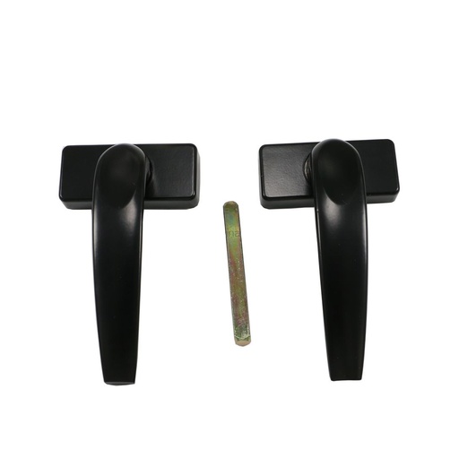 [HR-113] MANILLA PUERTA DE METAL CON NEGRO