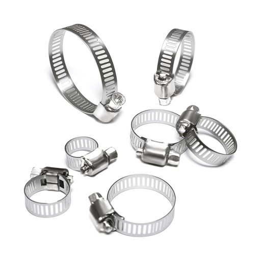 [HR-182-C] ABRAZADERA C/TORNILLO (1") (16-25MM) 4 PZA