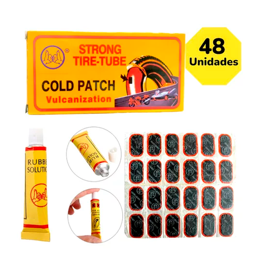[HR-201] KIT PARCHES DE BICICLETA (48UNID)