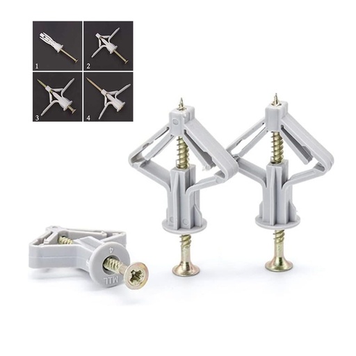 [HR-431] ANCLAJE DE EXPANSION TIPO MARIPOSA PAQUETE