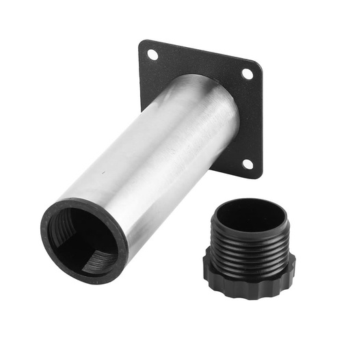 [HR-555] PATA CILINDRICA AJUSTABLE P/ MUEBLES 6CM