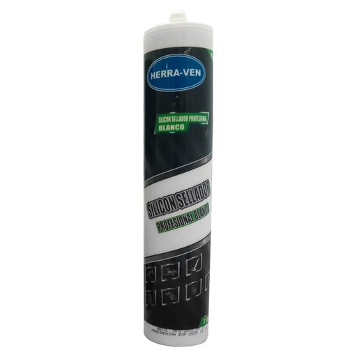 [HR-634] HERRA-VEN SILICON SELLADOR PROFESIONAL BLANCO