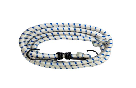 [HR-706-B] CUERDA ELASTICA DE AMARRE C/GANCHO BLANCO