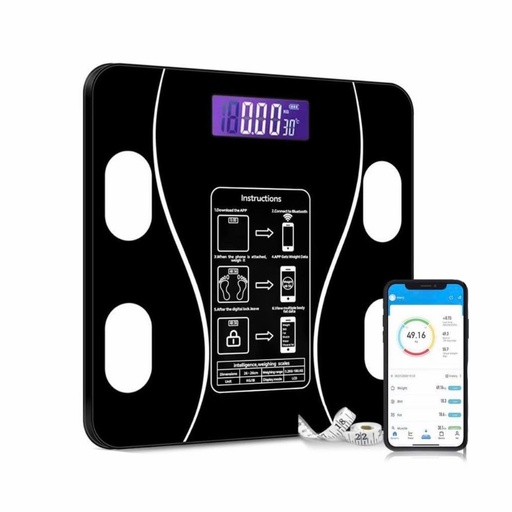 [HR-734] BALANZA DIGITAL SMART INTELIGENTE BLUETOOTH