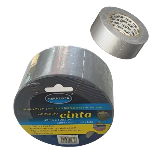 [HR-99] CINTA ADHESIVA GRIS