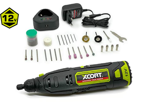 [HR-E3031] XCORT MULTIHERRAMIENTA ROTATORIA INALAMBRICA 12V