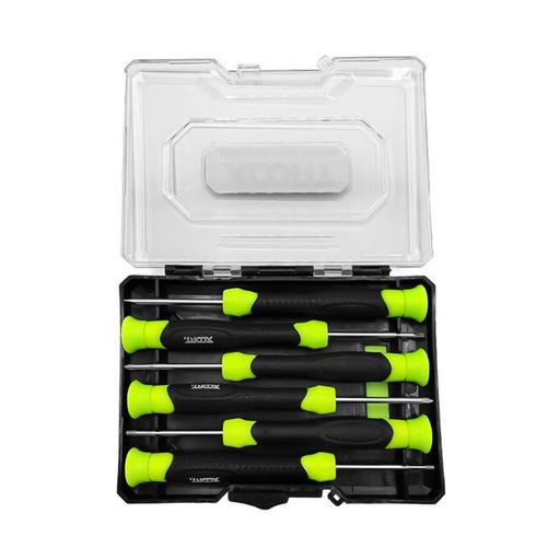 [HR-M3259] XCORT JUEGO DE DESTORNILLADORES 6 PZAS