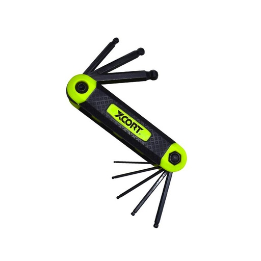 [HR-M3261] XCORT JUEGO DE LLAVES ALLEN PUNTA DE BOLA