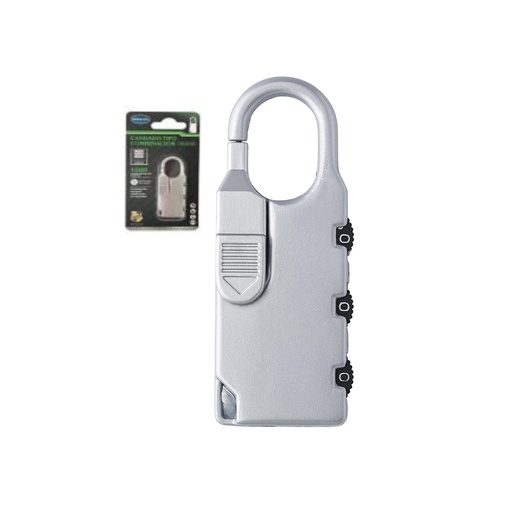 [HR-M5268] HERRA-VEN CANDADO TIPO COMBINACION (6cm x2,3cm)