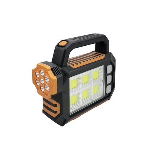 [LD-1279] LINTERNA LED COB DE CAMPING CON PANEL SOLAR