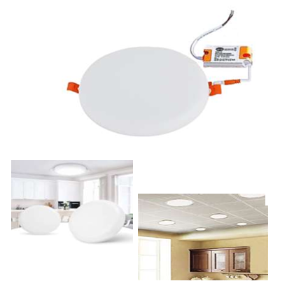 [LD-1337] LAMPARA REDONDA SIN BORDE (38W)
