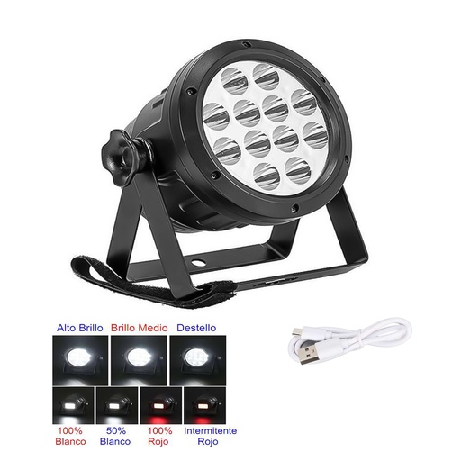 [LD-1800] LAMPARA LED LUZ BLANCA