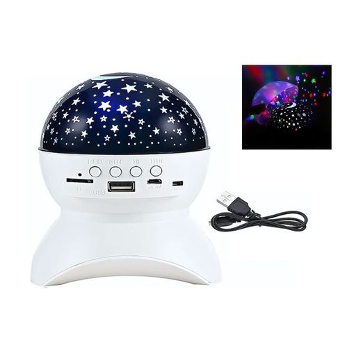 [LD-1803] LAMPARA MUSICAL RGB CIELO ESTRELLADO