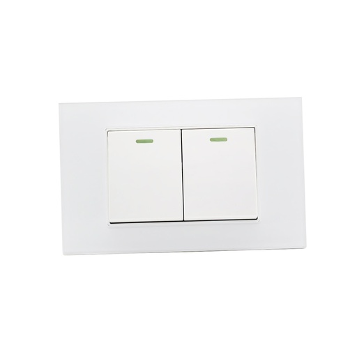 [LD-603] INTERRUPTOR APAGADOR TRIPLE BLANCO