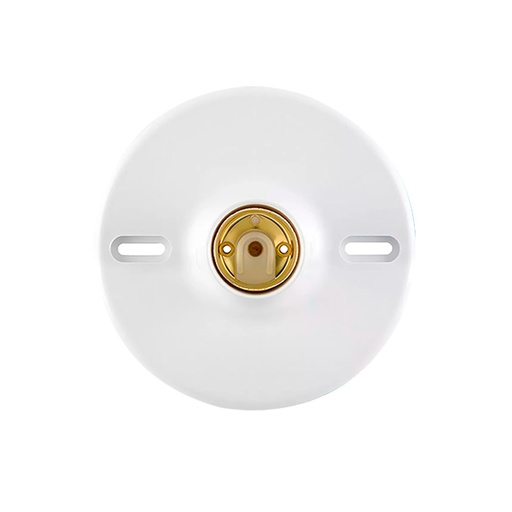 [LD-664] SOCATE DE PORCELANA REDONDO 4.5"