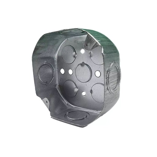 [LD-785] CAJETIN METALICO OCTOGONAL 4X4