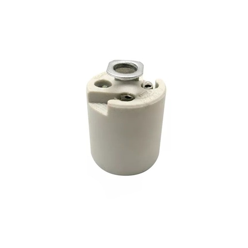 [LD-798] SOCATE DE PORCELANA C/NIPLE ROSCA E-27