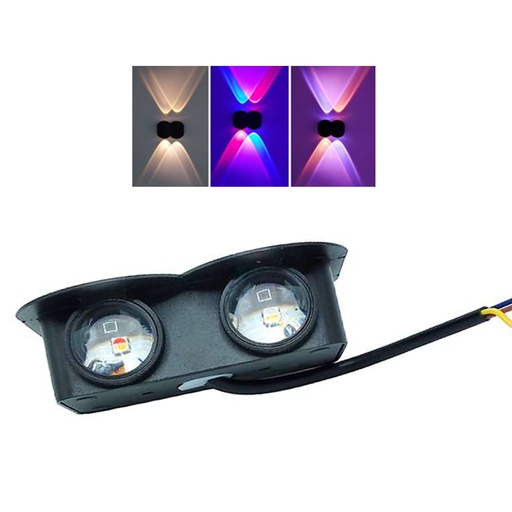 [LD-805] LAMPARA LED RGB (6W+4W)