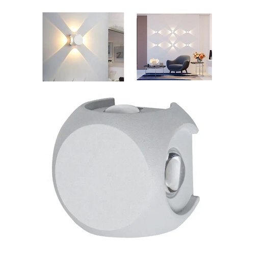 [LD-821] LAMPARA LED CIRCULAR BLANCA (6W)