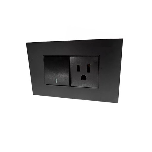 [LD-863] TOMACORRIENTE DOBLE CON APAGADOR