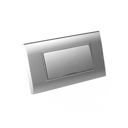 [LD-873] INTERRUPTOR APAGADOR PLATEADO